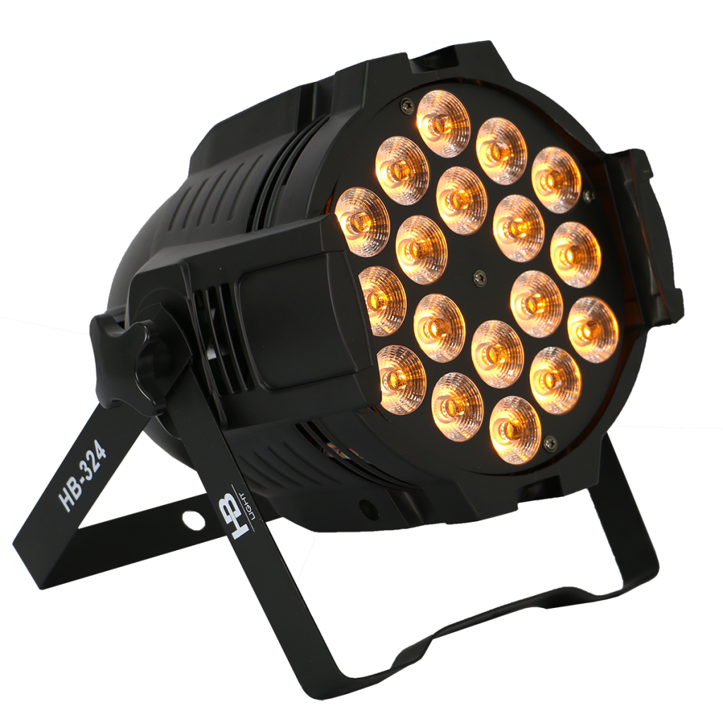 HB 324 LED PAR FULL 18X18W RGBWA UV 6IN1 Mak Audio Dj Loja Virtual