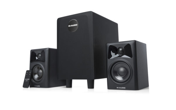 MONITOR DE ÁUDIO M-AUDIO AV32.1 POWERED SPEAKER SYSTEM + SUBWOOFER