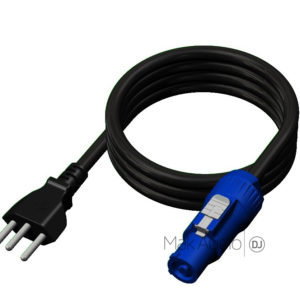 CABO AC POWERCON IN 1,5M 3X1,5mm