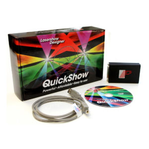 Laser Show - Quickshow - Software Completo Para Controle Lasers Animados Compatíveis com Ilda