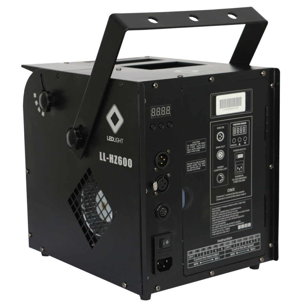 MÁQUINA HAZE LLHZ600 PROFISSIONAL HAZE MACHINE Mak Audio DJ
