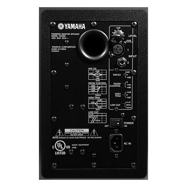 MONITORES DE ÁUDIO YAMAHA HS 50 (PAR) – Mak Audio DJ