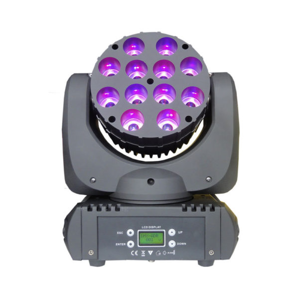 Moving Head Beam Led Cree 12X10W-Rgbw Leds 4 In 1