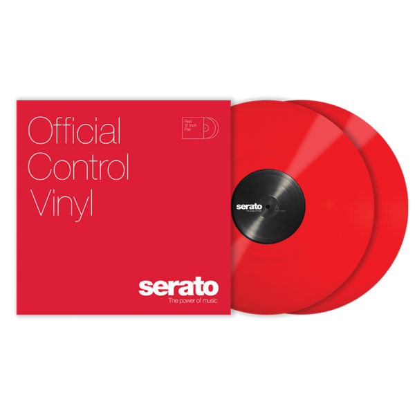 SERATO TIME CODE PERFORMANCE SERIES 12 CONTROL VINYL RED (PAR)