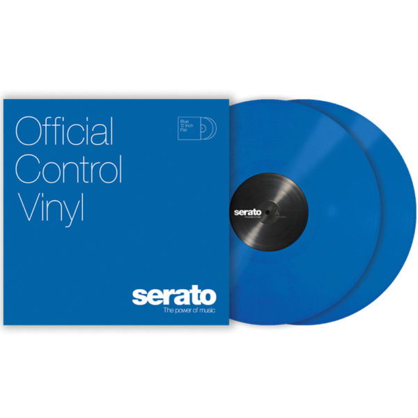 SERATO TIME CODE PERFORMANCE SERIES 12 CONTROL VINYL BLUE (PAR)