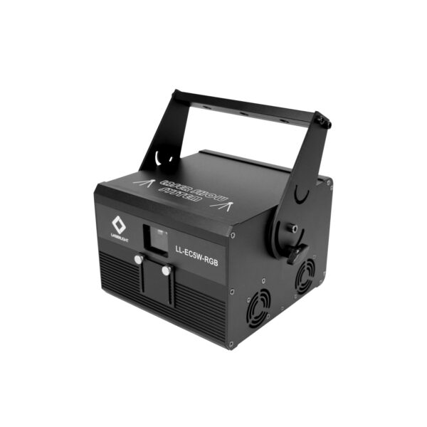 laser projector RGB 5w ilda 制御 09iluminação - LASER 5W RGB + ILDA + CASE